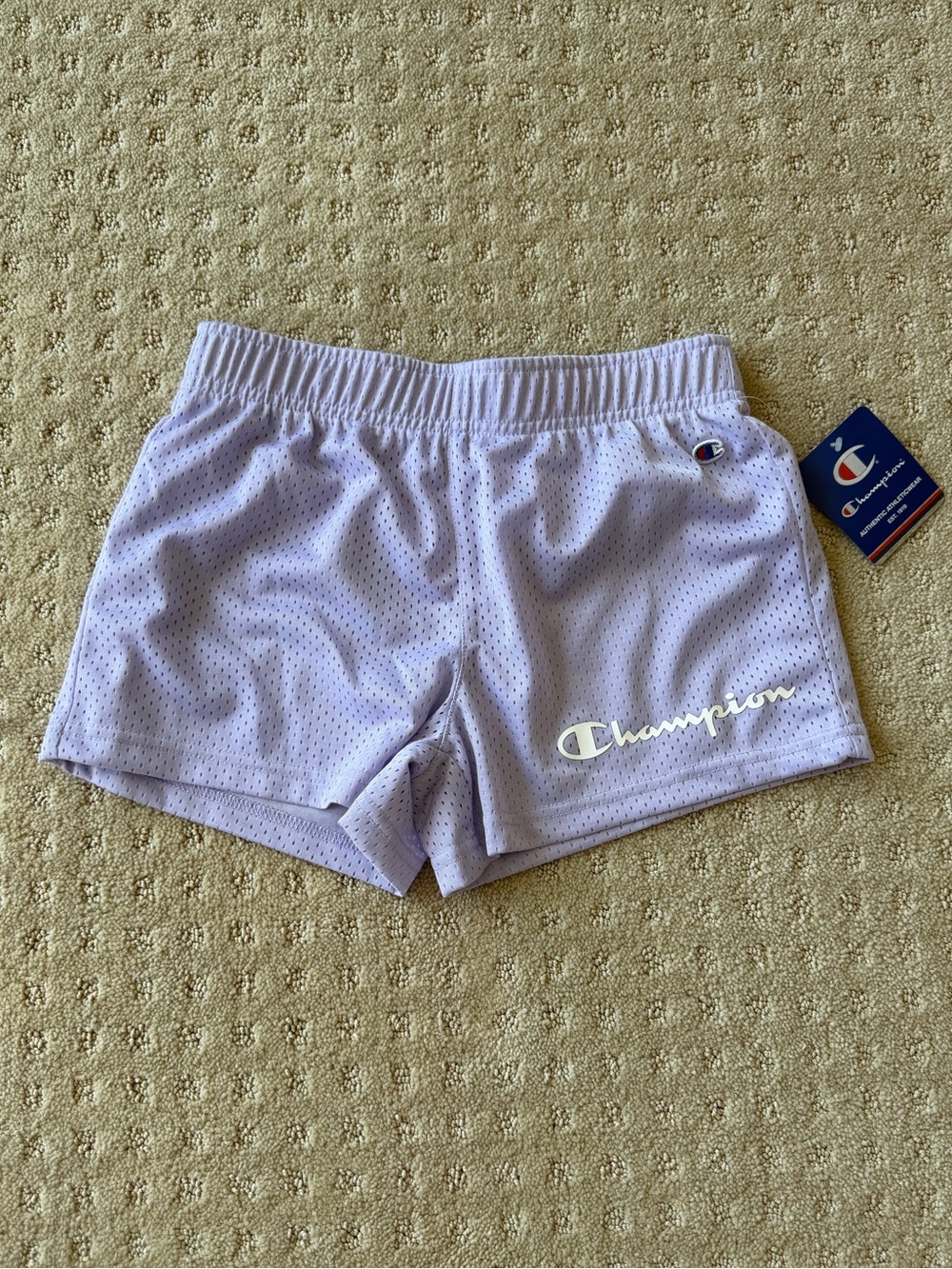 NWT Champion Girls’ Lavender Mesh Athletic Shorts